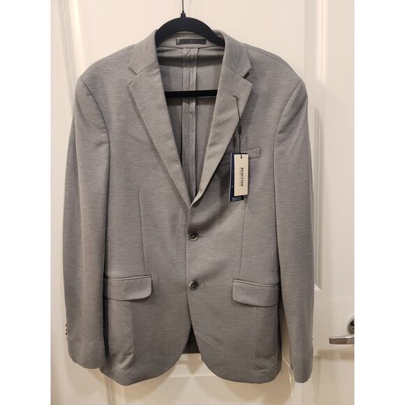 Kenneth Cole Ready Flex Suit Separate Jacket in Light Grey - Picture 5 of 8